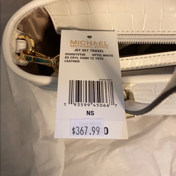 🆕 MICHAEL KORS Jet Set Travel LEATHER Purse - Picture 3 of 4